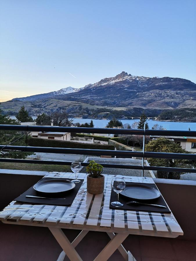 Studio Vue Sur Lac Et Montagne Savines Ngoại thất bức ảnh