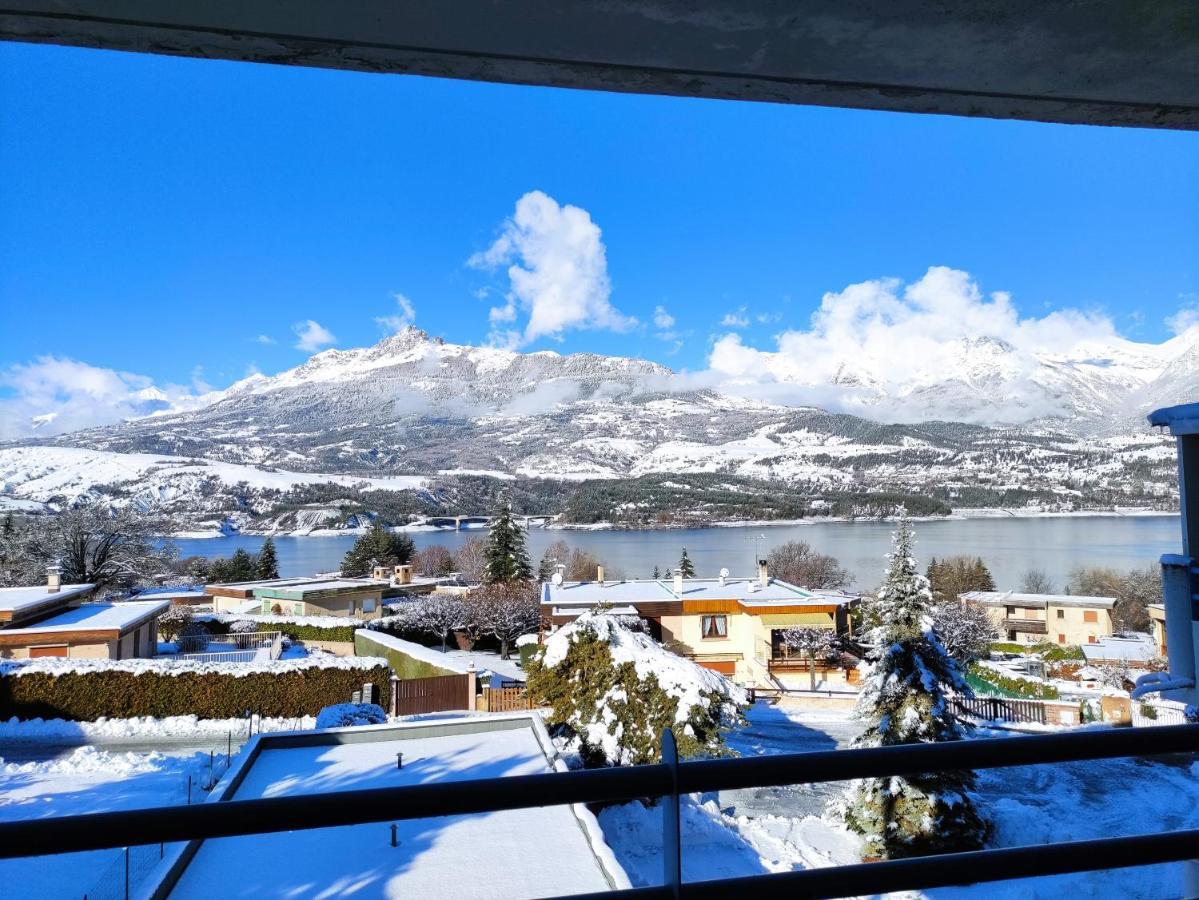 Studio Vue Sur Lac Et Montagne Savines Ngoại thất bức ảnh