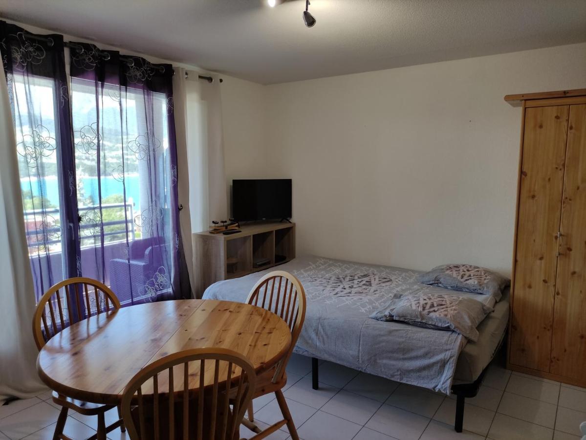 Studio Vue Sur Lac Et Montagne Savines Ngoại thất bức ảnh